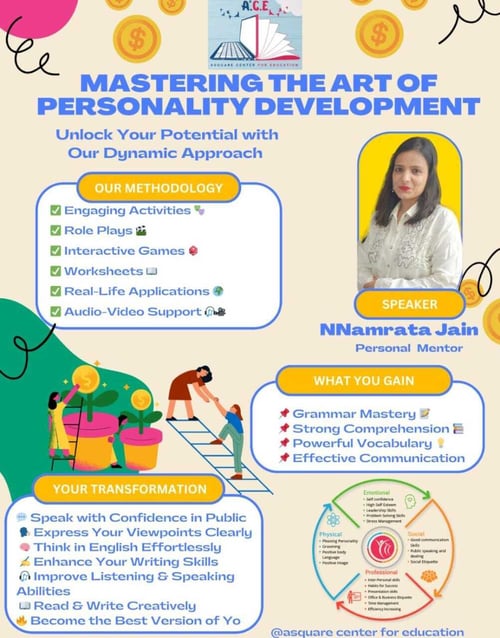 Asquare education: MASTERING THE ART OF PERSONALITY DEVELOPMENT CLASSES