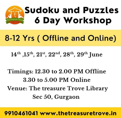 The Treasure Trove: Sudoku & Puzzles 6-Day Workshop