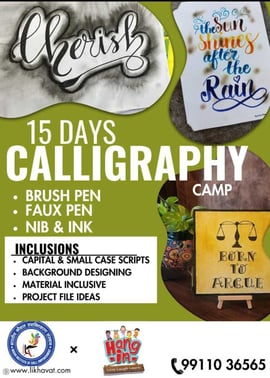 Hangin-Calligraphy Camp