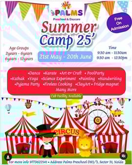 PALMS Preschool & Daycare: Summer Camp 2025