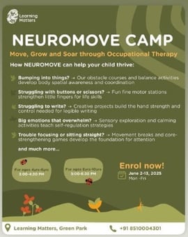 Learning Matters: NEUROMOVE CAMP