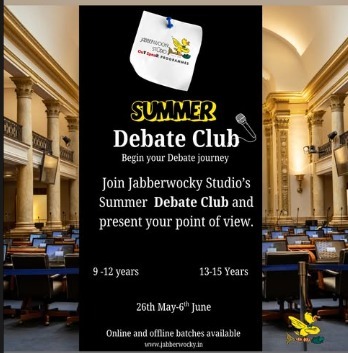 Jabberwocky Studio's: SUMMER DEBATE CLUB