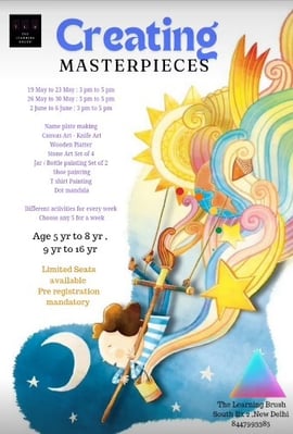 The Learning Brush: Creating Masterpieces summer art camp