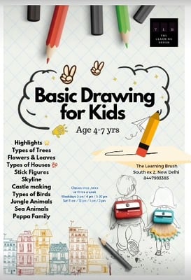The Learning Brush: Basic Drawing course for Kids