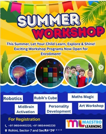 Maestro Learning-Summer Workshop