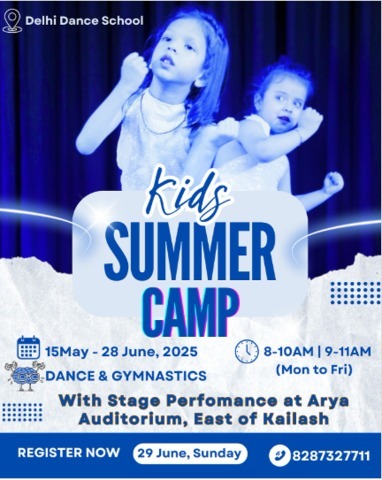 Delhi Dance School-Kids Summer Camp