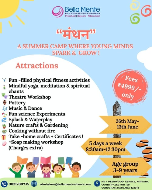 Bella Mente PreSchool: Summer Camp