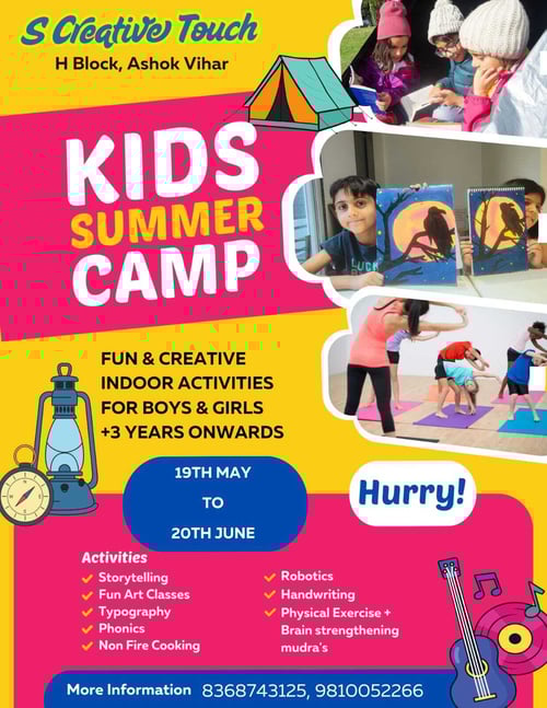 S Creative Touch Kids Summer Camp 2025