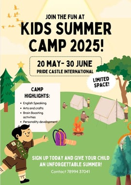 Pride castle International Preschool Summer Camp 2025