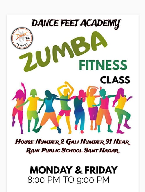 DANCE FEET ACADEMY: ZUMBA FITNESS CLASSES