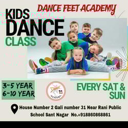DANCE FEET ACADEMY: Kids Dance Classes