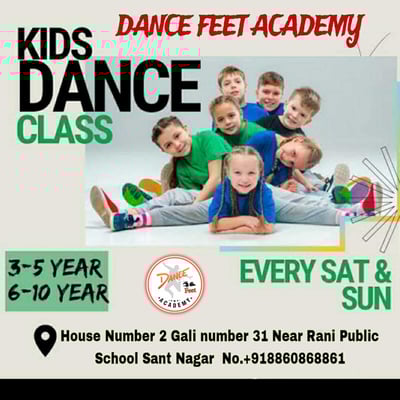 DANCE FEET ACADEMY: Kids Dance Classes