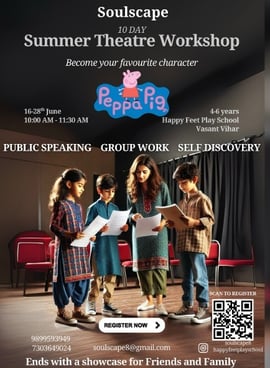 Happy Feet Play School:Summer Theatre Workshop