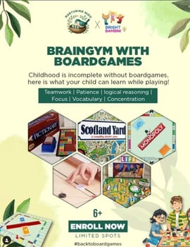 ThE BRIGHT BAMBINI  -  Boardgame Brain Boosters camp