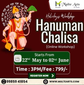 MulteArts: Hanuman Chalisa Online Workshop