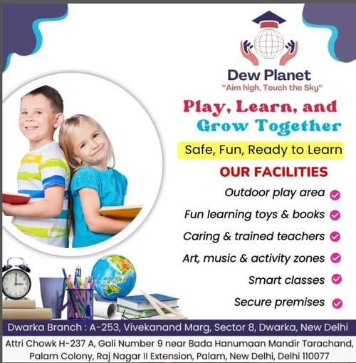 Dew Planet Pre School  -  Admission Open
