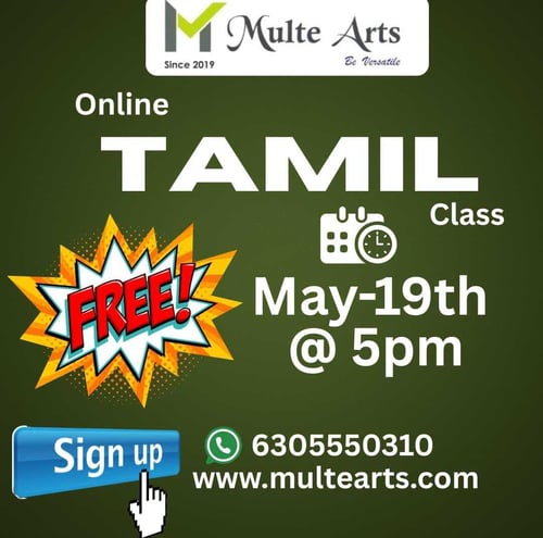 Multe Arts  - Tamil Class