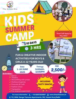 The Artistic Era: KIDS SUMMER CAMP 2025