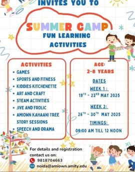 Amiown Amitys caring Preschool  -   Fun Learning (Summer Camp)