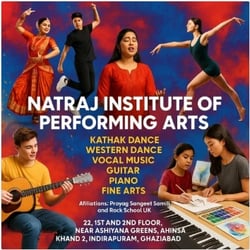 Natraj Institute of Performing Arts: Dance, Music  and Art Courses