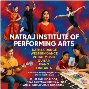 Natraj Institute of Performing Arts: Dance, Music  and Art Courses