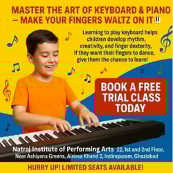 Natraj Institute of Performing Arts: Keyboard & Piano Master Classes