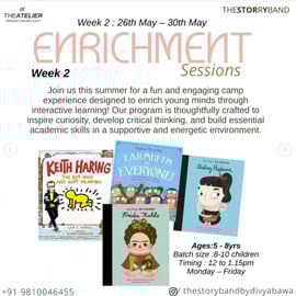 THE STORY BAND: WEEK 2 ENRICHMENT SESSIONS