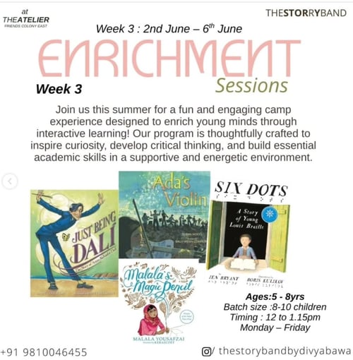 THE STORRY BAND ENRICHMENT SESSIONS Week 3