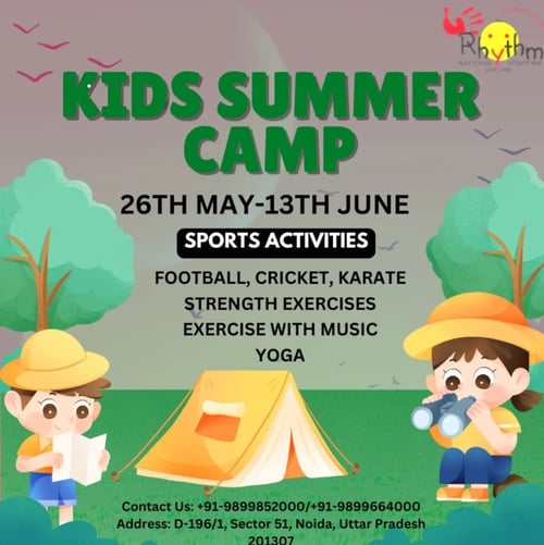 Rhythm play school and daycare: KIDS SUMMER CAMP