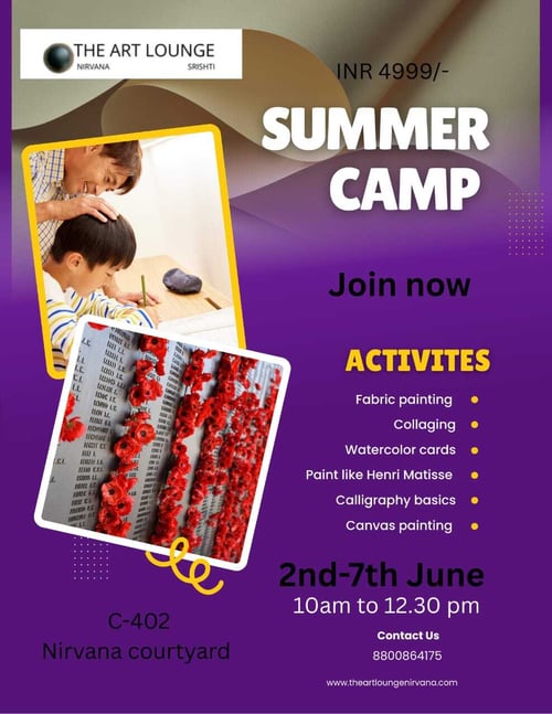 The Art Lounge: Nirvana's Art & Storytelling Camp