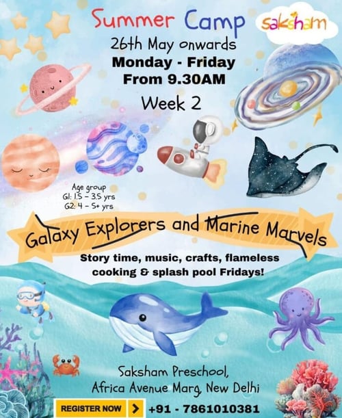 Saksham Pre- School  -  Summer Camp 2025