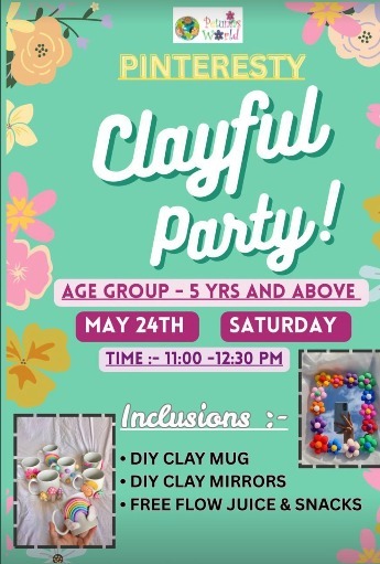 Petunias World  - Clay Craft Party