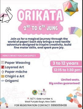 Petunias World  -  ORIKATA A Creative Paper Art Camp