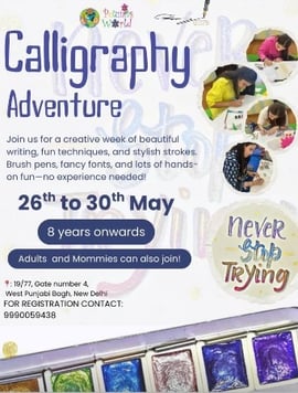 Petunias World  - Calligraphy Writing Workshop