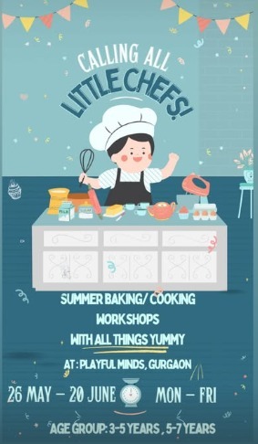 Playful Minds  -  Summer Baking & Cooking Workshops