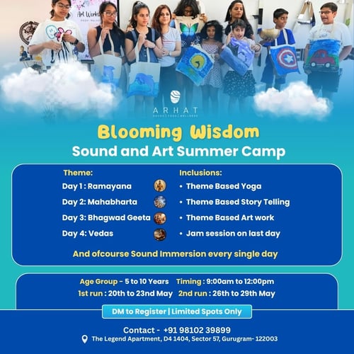 Arhat Sound Wellness: Summer Workshop for Kids