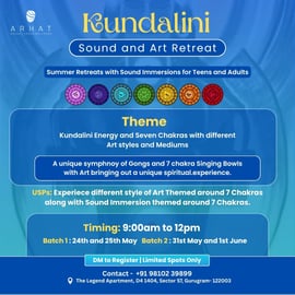 Arhat Sound Wellness: Summer Retreats