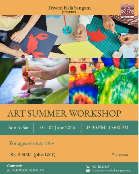 Triveni Kala Sangam: Art Summer Workshop