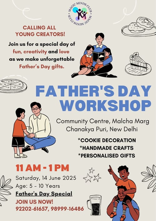 Magic Minds Club: Father's Day Workshop