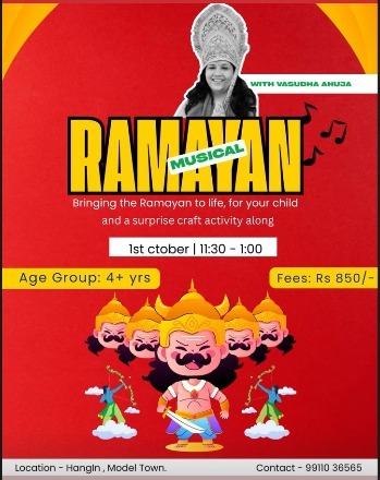Hangin- Musical Ramayan and crafts