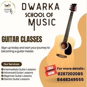 Dwarka School of Music- Guitar Class