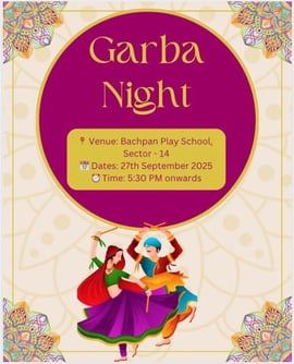 Bachpan Play School- Garba Night