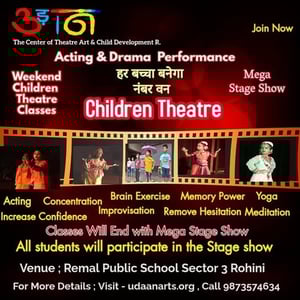 UDAAN-  Weekend Children Theater Workshops and Classes