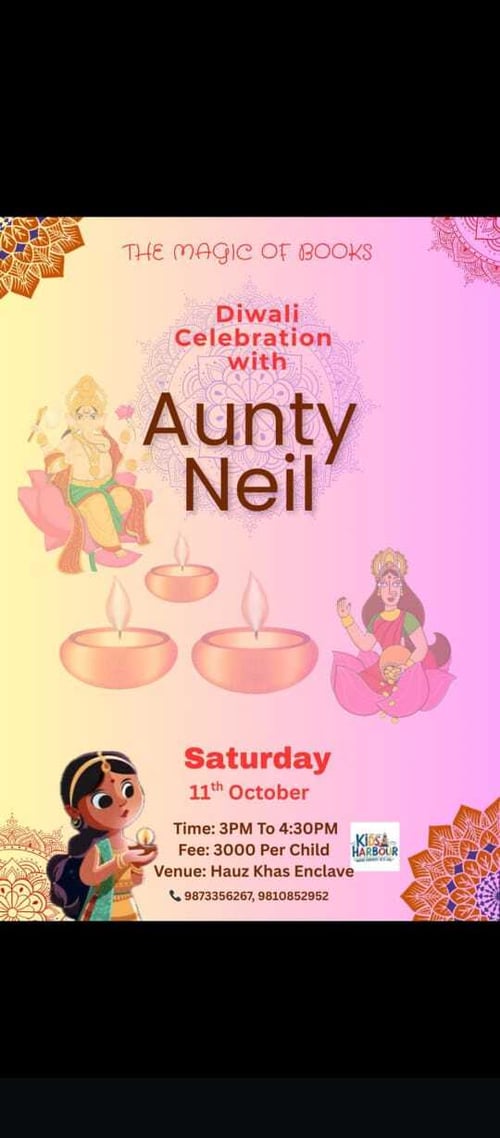 Kids Harbour - The Magic of Books-Diwali event