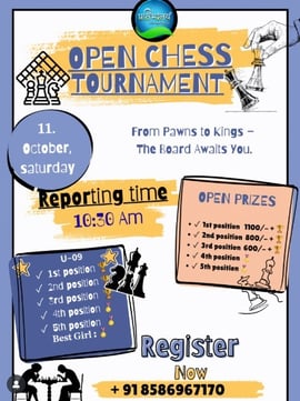 Pratibhalaya- Open Chess Tournament