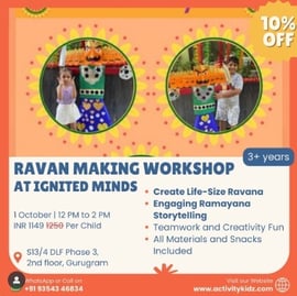 Ignited Minds-Ravana Making Workshop