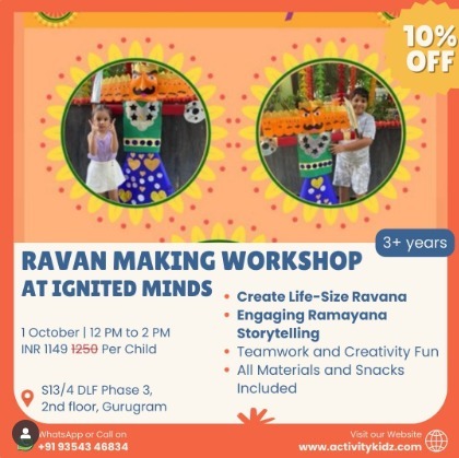 Ignited Minds-Ravana Making Workshop
