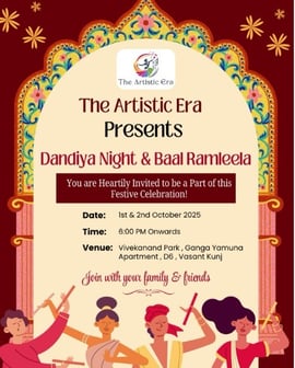 The Artistic Era- Dandiya Night & Baal Ramleela