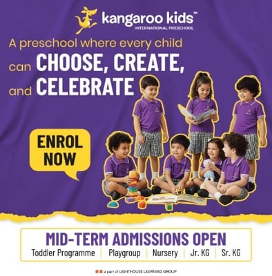 Kangaroo Kids- Mid term admissions