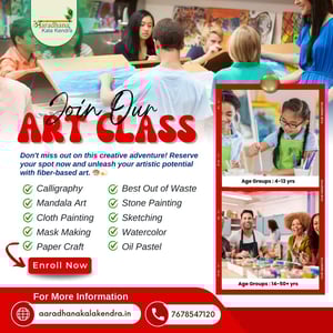 Aaradhana Kala Kendra- Art Class